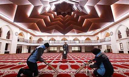 Somuncu Baba'da ramazan hazırlıkları tamamlandı