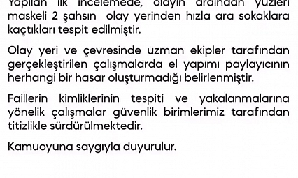Son Dakika: Diyarbakır'da İl Emniyet Müdürlüğü'ne EYP'li saldırı girişimi