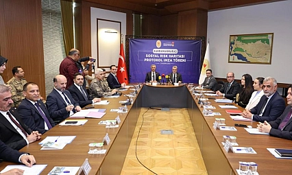 Sosyal risk haritası oluşturuluyor