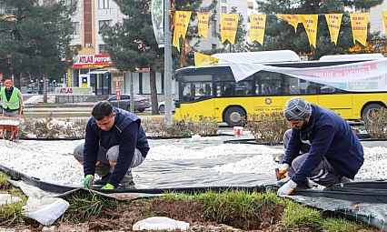 Su tasarrufu için kavşaklarda dönüşüm başladı