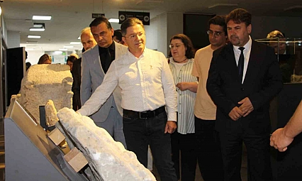 Tarihe ışık tutan eserler ilk kez ziyarete açıldı