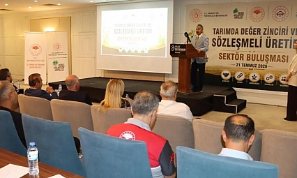 Tarım sektör temsilcileri bir araya geldi