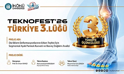 TEKNOFEST'te Türkiye üçüncüsü oldular