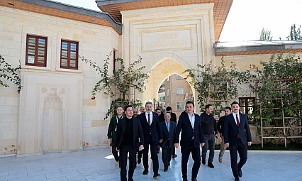 Yazıcıoğlu, Darende'yi ziyaret etti