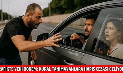 Trafikte Yeni Dönem: Kural Tanımayanlara Hapis Cezası Geliyor