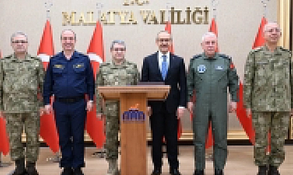 TSK'nın üst komuta kademesi Malatya'da