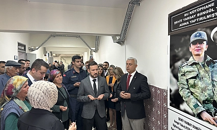 Türkiye'nin ilk kadın ilçe jandarma komutanıydı: Şehit yarbayın ismi kütüphanede yaşayacak