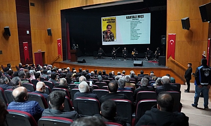 Usta Sanatçı Kahtalı Mıçe şarkılarıyla anıldı