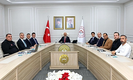 Vali yardımcıları değerlendirme toplantısı yapıldı