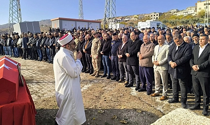 Vefat eden Arabanlı gazi son yolculuğuna uğurlandı