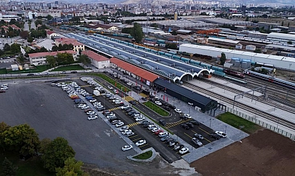Yeni gar binası törenle hizmete açıldı
