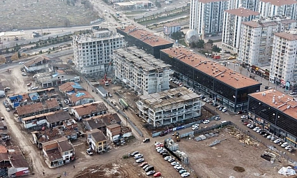 Yeni yaşam merkezi inşşatı devam ediyor