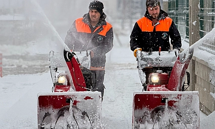 Yeşilyurt'ta kar seferberliği: Ekipler 7-24 sahada!