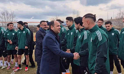 Yeşilyurtspor'da Mazıdağı Mesaisi: Yönetimden Takıma Moral Desteği