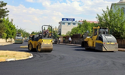 Yollar baştan aşağı yenilendi