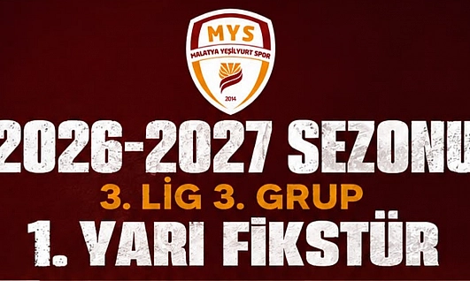 3. Lig fikstürü çekildi! Yeni Malatyaspor-Yeşilyurtspor'un fikstürü belli oldu!