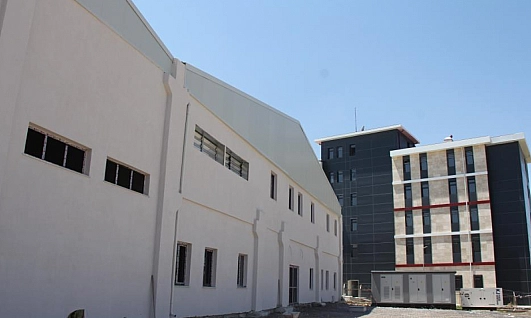 312 yataklı dev spor kompleksinde sona yaklaşıldı