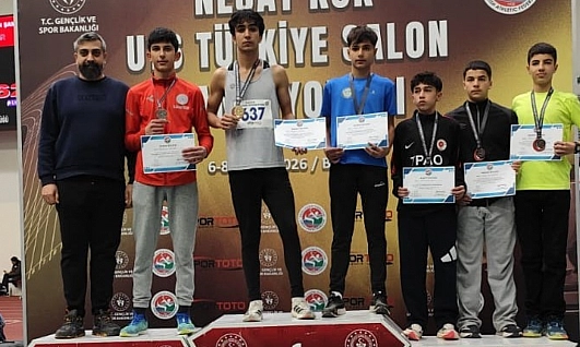 Atlet Mustafa Yavaş Türkiye şampiyonu oldu