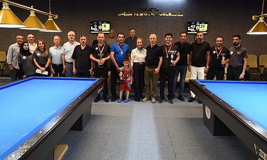 Bilardo tutkunları Malatya'da buluştu: Şampiyon kim oldu?