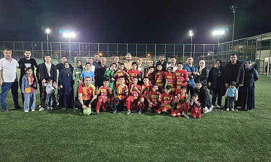 Malatya'da U-12 futbol heyecanı sürüyor