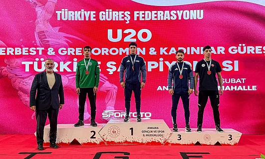 Malatyalı güreşçiler tarih yazdı: 1 altın 1 bronz
