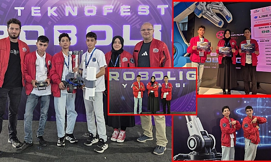 Malatyalı öğrenciler TEKNOFEST'te Türkiye dördüncüsü