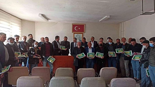 Üretici bilgilendirildi