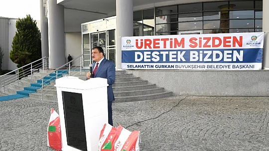 Üreticilere kaba yem tohumu