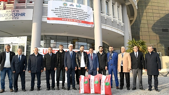 Üreticilere kaba yem tohumu