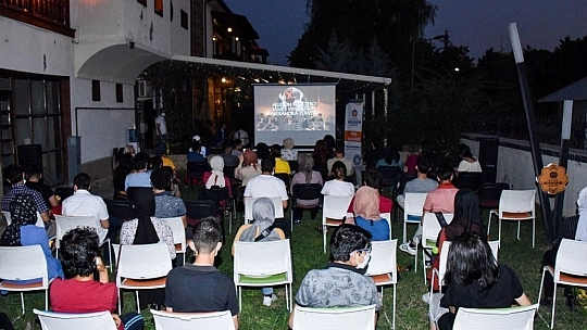 Açık havada sinema keyfi