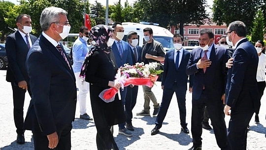 Bakan Kasapoğlu Büyükşehir'de