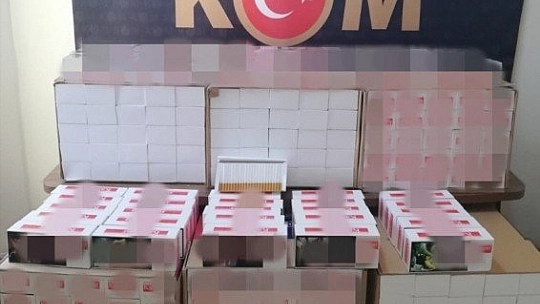Makaron ele geçirildi