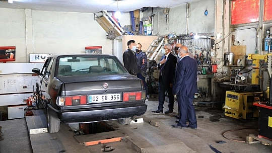 Güder esnafı dinledi