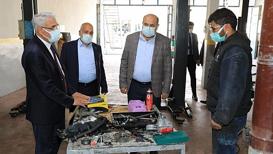 Güder esnafı dinledi