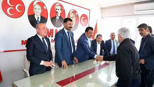 Gürkan'dan MHP ziyareti