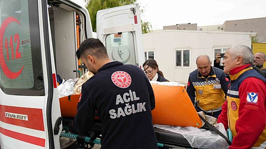 Düşen uçaktaki yaralı kadın Erzurum'a getirildi