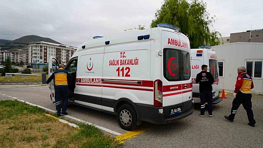 Düşen uçaktaki yaralı kadın Erzurum'a getirildi