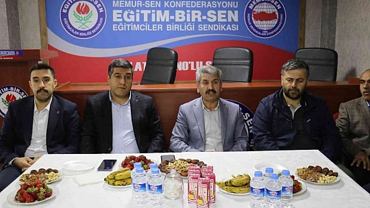 Üyeler bayramlaştı
