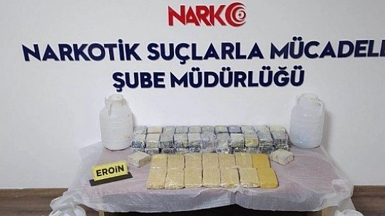 Eroin ele geçirildi