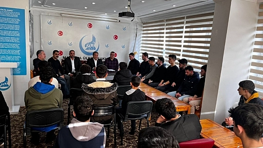 Başarılar diledi