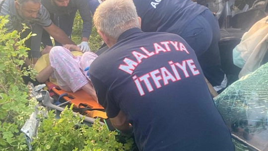 Malatya'da feci kaza
