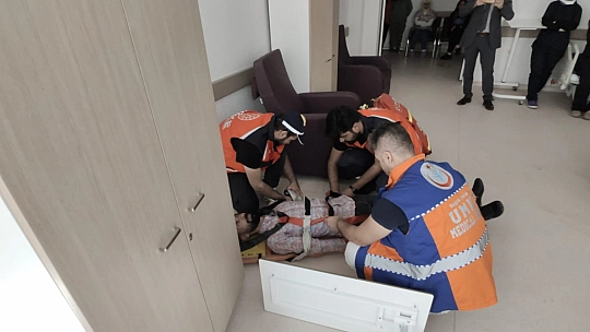 Hastanelerde tatbikatlara ağırlık