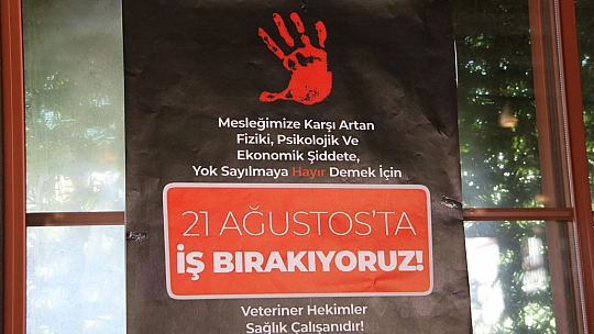 Veteriner hekimler iş bıraktı