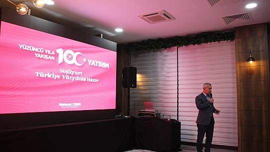 'Yeşilyurt Belediyesinden 100'ncü Yıla Yakışan 100 Yatırım' 'Vaatleri gerçeğe dönüştürdük'