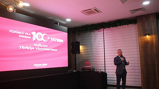 'Yeşilyurt Belediyesinden 100'ncü Yıla Yakışan 100 Yatırım' 'Vaatleri gerçeğe dönüştürdük'