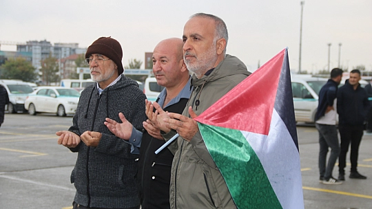 Malatya Filistin için yola çıktı