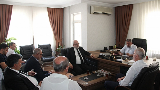 Saadet Partisi'nden taziye ziyareti