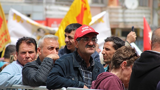 Malatya'da 1 Mayıs kutlandı