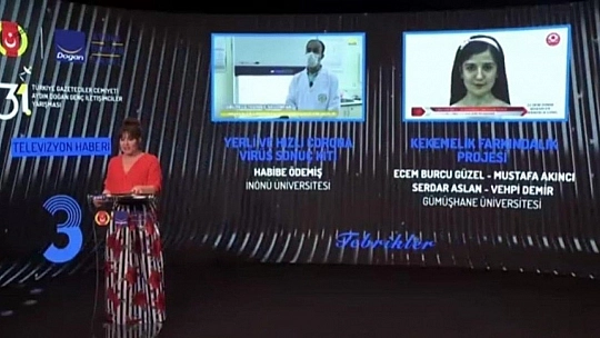 İnönü'ye 3'üncülük ödülü