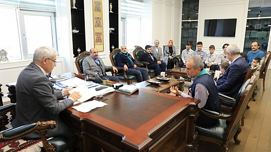 İzcilerden Güder'e ziyaret